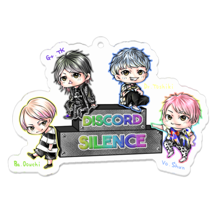 Discord Silenceのアクキー 全員集合ver Good Luck Charm Booth