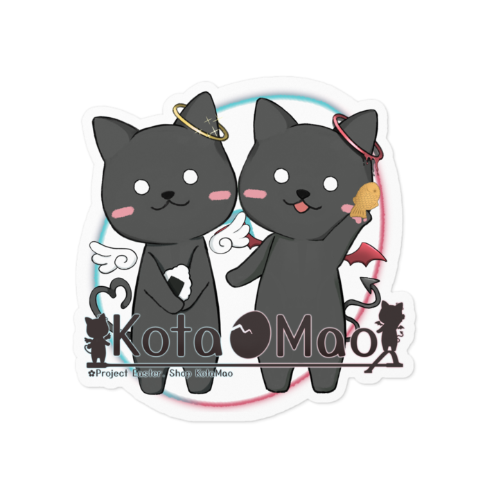 ステッカー - 100 x 100 (mm)