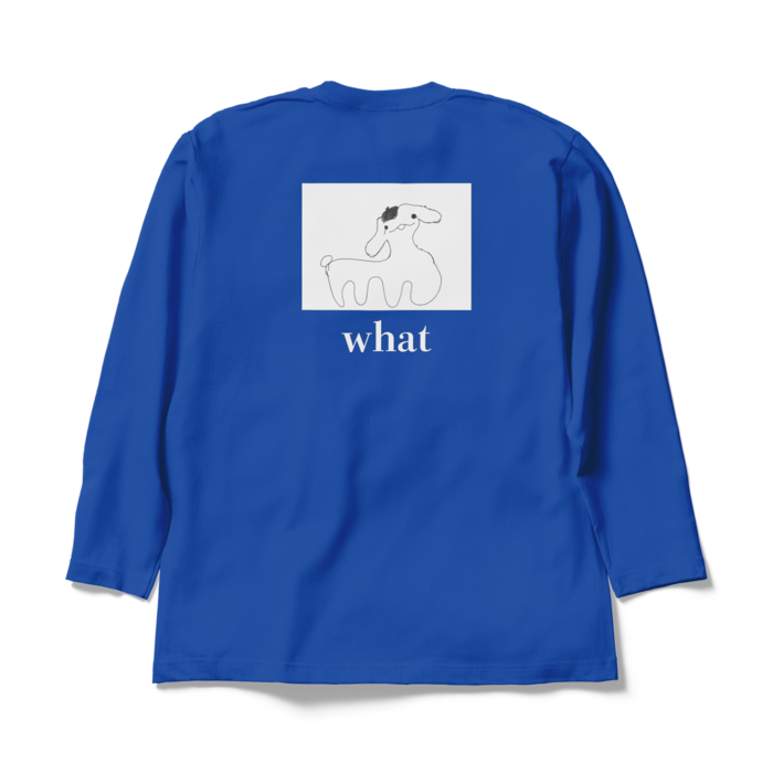 ロングスリーブTシャツ - XL - ロイヤルブルー