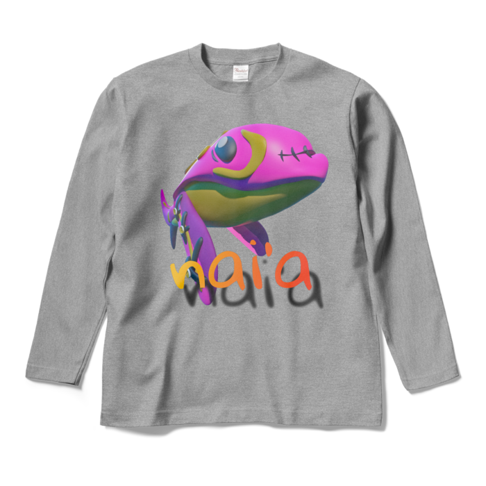 ロングスリーブTシャツ - M - 杢グレー