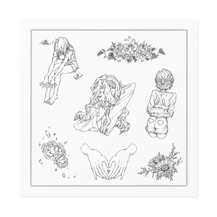 ステッカー - 160 x 160 (mm)