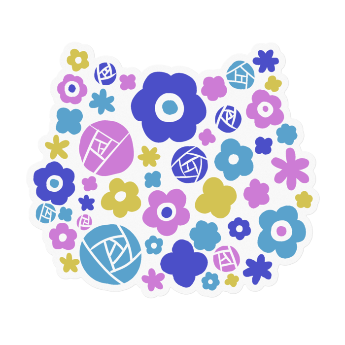 ステッカー - 100 x 100 (mm)