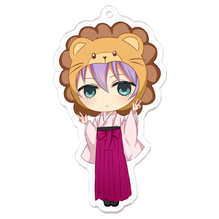 アクリルキーホルダー - 70 x 70 (mm)