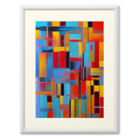 私たちの存在X-Ⅱ / 抽象画 77×56㎝ B2 額縁セット 原画1点 モダン 851c3d1ae188109d539e31bde13f53