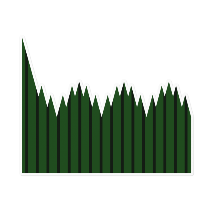 ステッカー - 160 x 160 (mm)