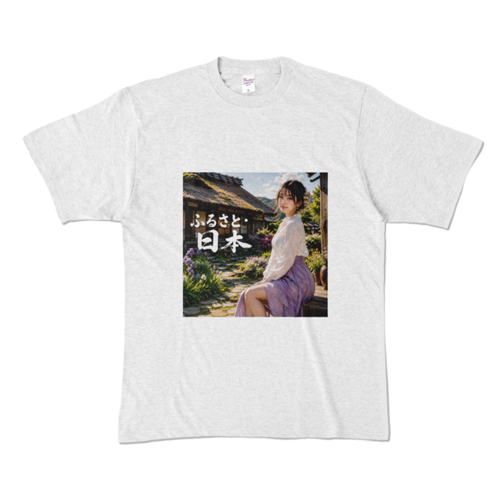 カラーTシャツ - XL - アッシュ （淡色）