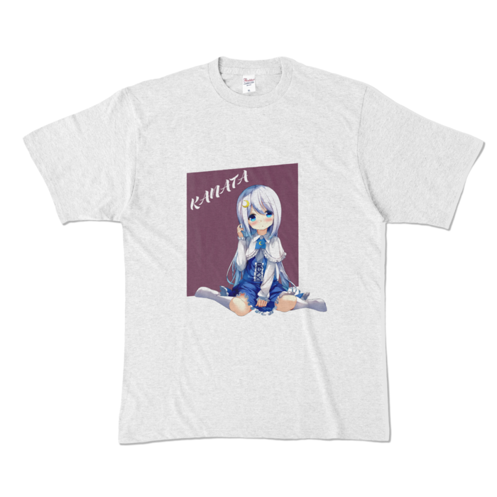 カラーTシャツ - XL - アッシュ (淡色)