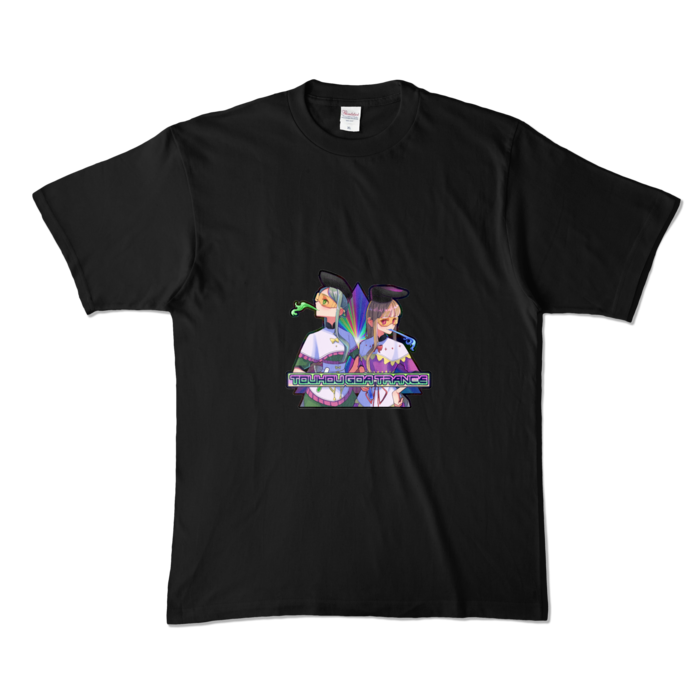 カラーTシャツ - XL - ブラック (濃色)