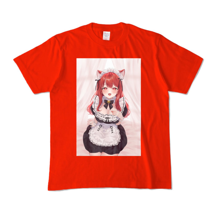 カラーTシャツ - M - レッド (濃色)