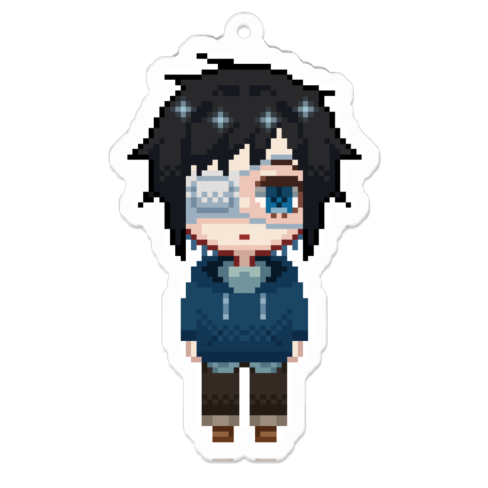 アクリルキーホルダー - 70 x 70 (mm)