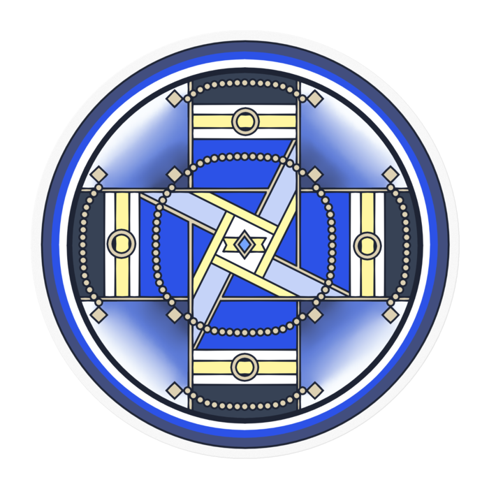 ステッカー - 100 x 100 (mm)