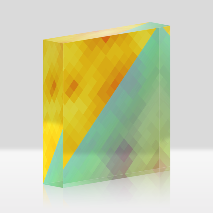 アクリルブロック - 100x100mm