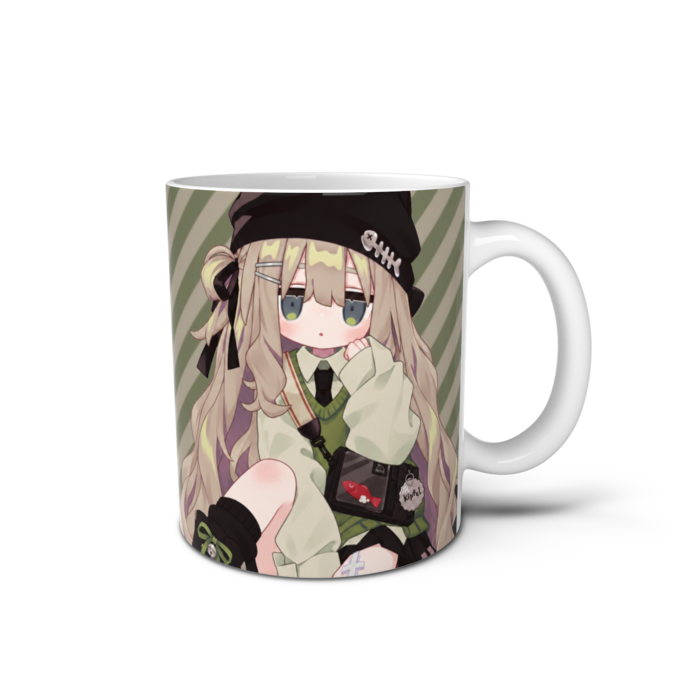 マグカップ - 直径 8cm / 高さ 9.5cm