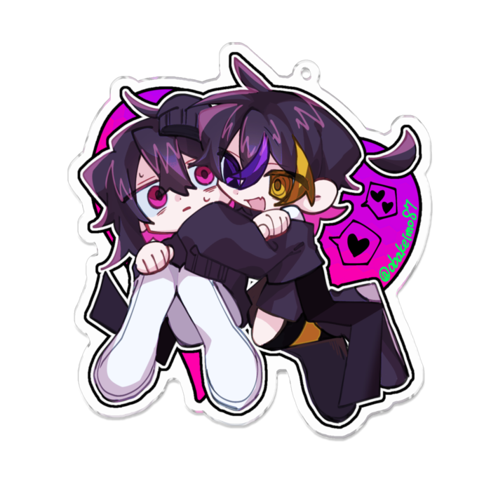 アクリルキーホルダー - 100 x 100 (mm)