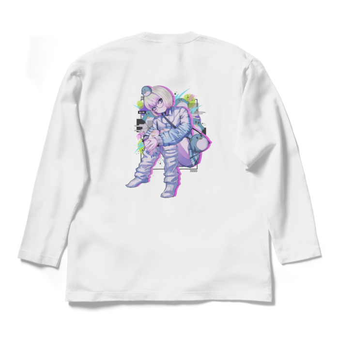 ロングスリーブTシャツ - L - ホワイト