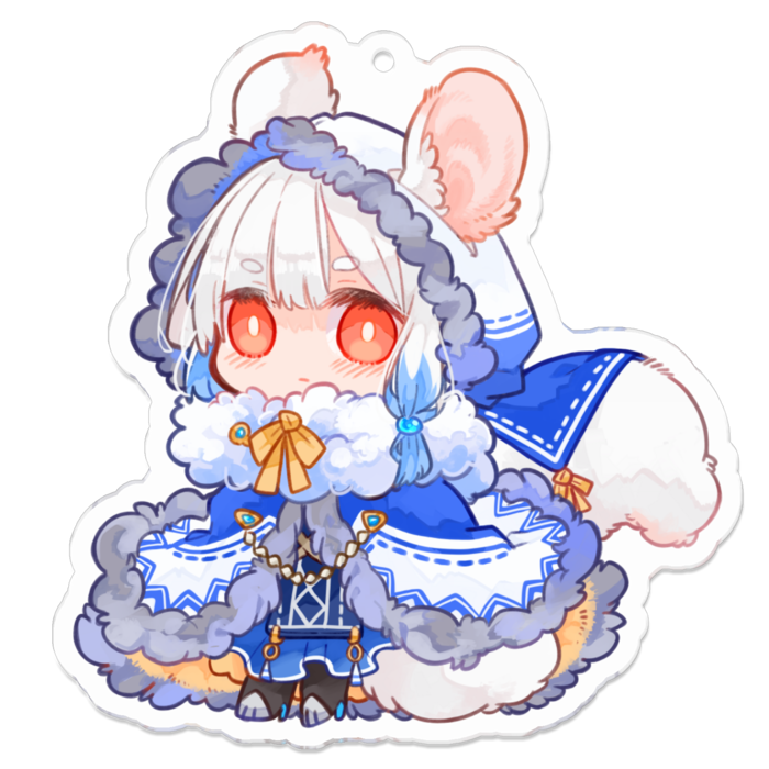 アクリルキーホルダー - 70 x 70 (mm)