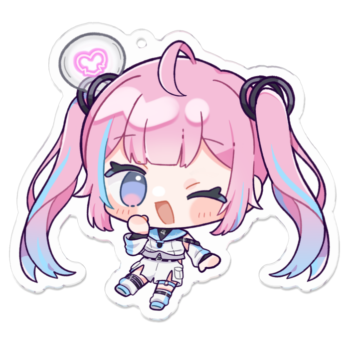 アクリルキーホルダー - 70 x 70 (mm)