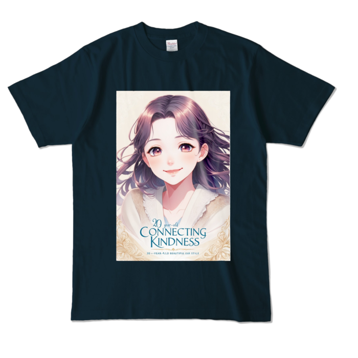 カラーTシャツ - L - ネイビー (濃色)