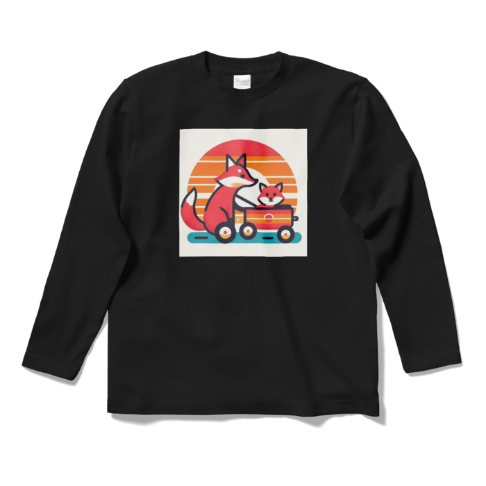 ロングスリーブTシャツ - S - ブラック