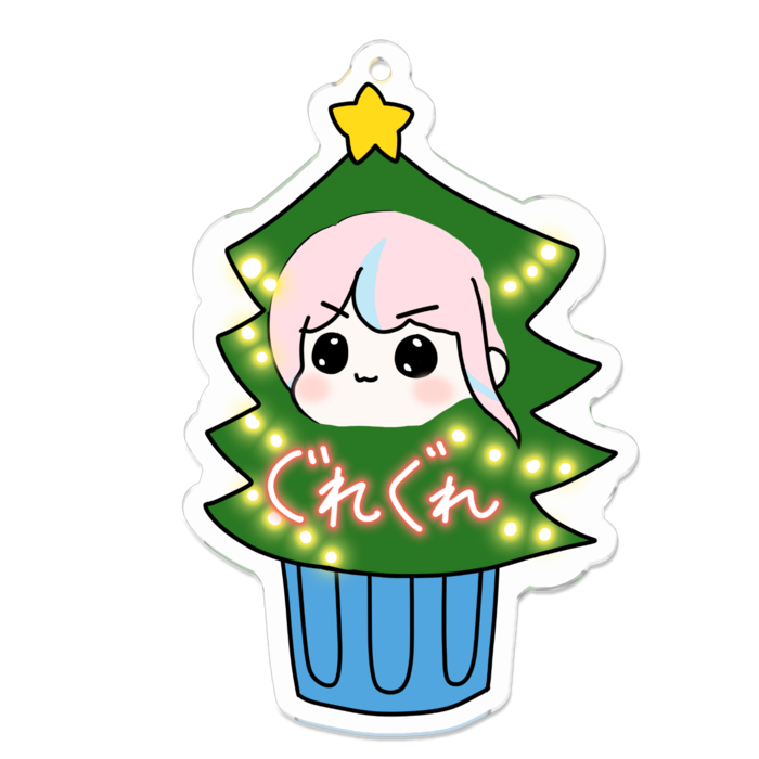 アクリルキーホルダー - 70 x 70 (mm)