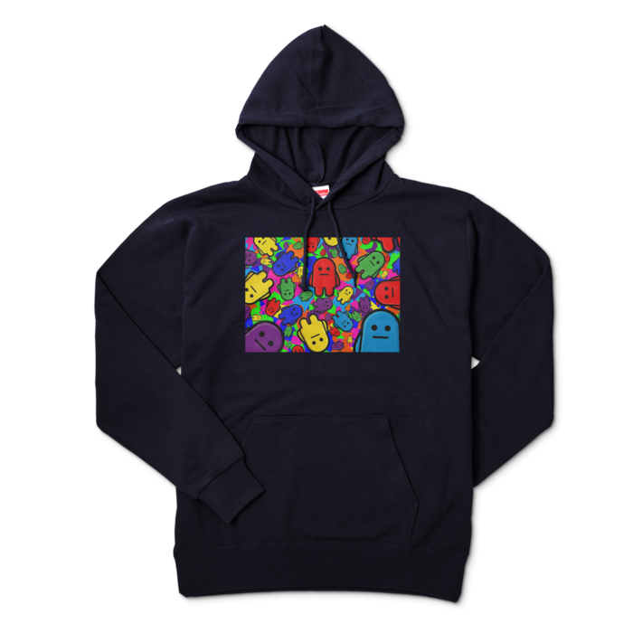 パーカー - XL - ネイビー