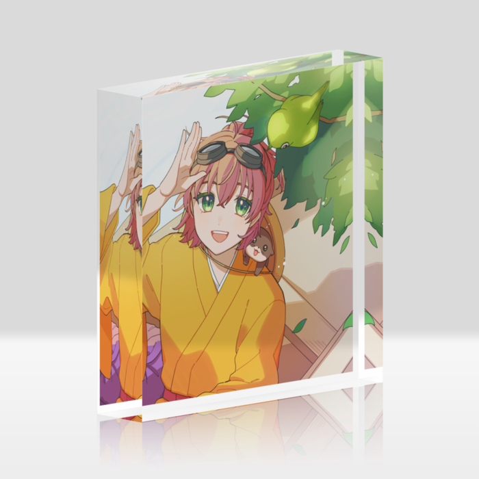 アクリルブロック - 100x100mm