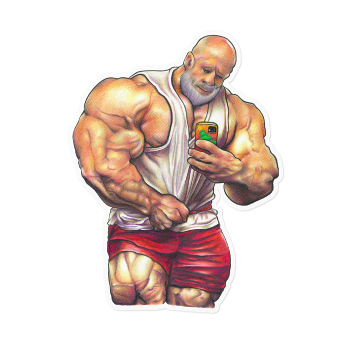ステッカー - 160 x 160 (mm)
