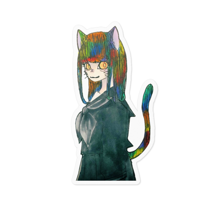 ステッカー - 100 x 100 (mm)