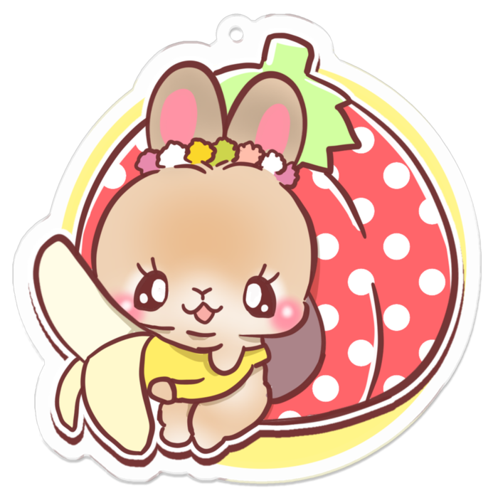 アクリルキーホルダー - 70 x 70 (mm)