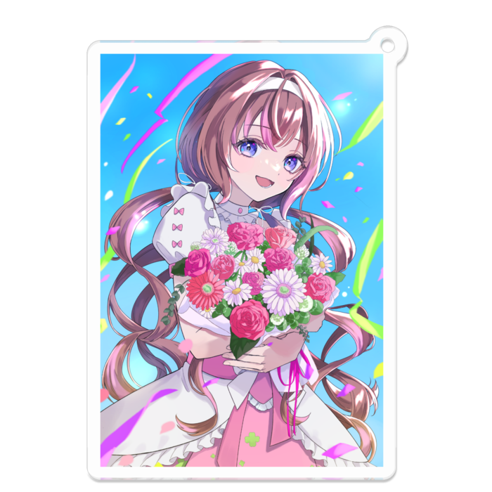 アクリルキーホルダー - 70 x 70 (mm)