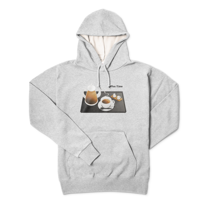 プルパーカー　灰色　L