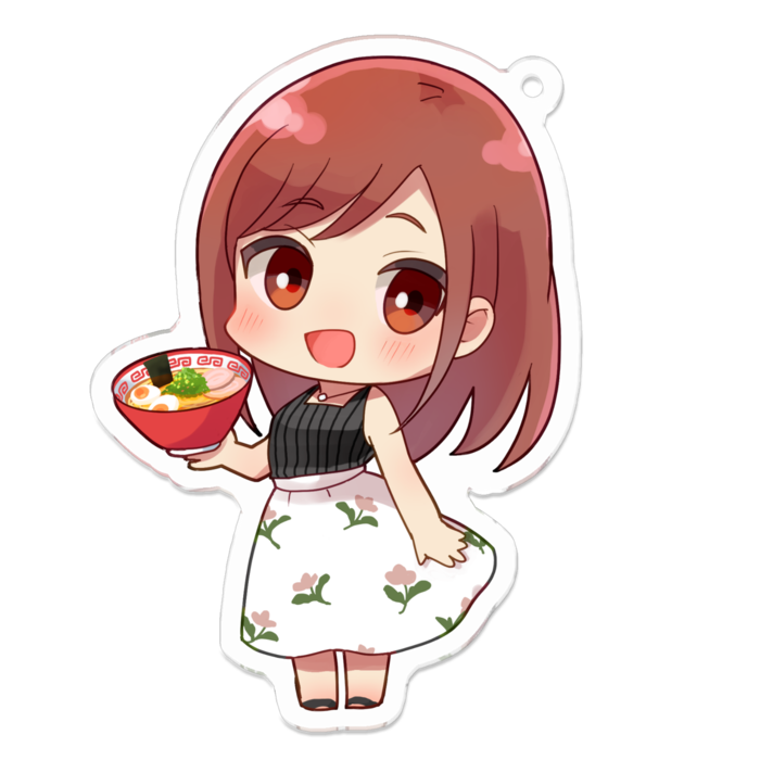 アクリルキーホルダー - 70 x 70 (mm)