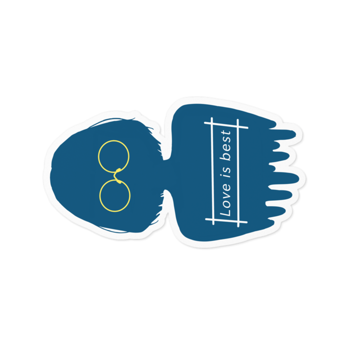 ステッカー - 100 x 100 (mm)