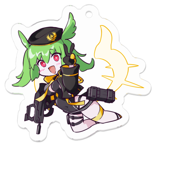 アクリルキーホルダー - 50 × 50 (mm)