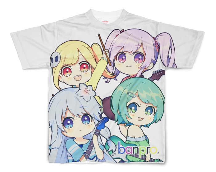 フルグラフィックTシャツ - S - 正面印刷のみ