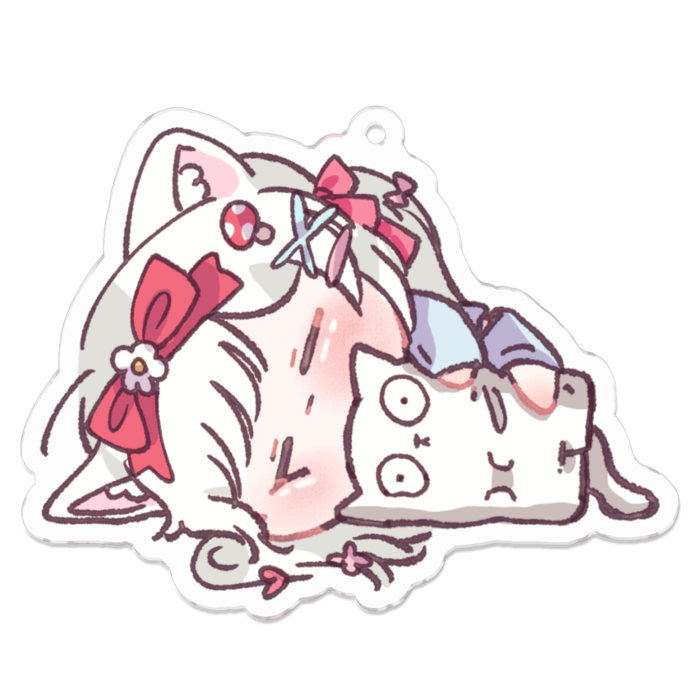 アクリルキーホルダー - 70 x 70 (mm)