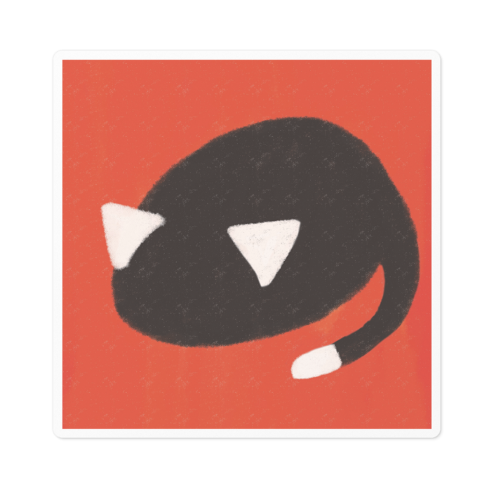 ステッカー - 100 x 100 (mm)