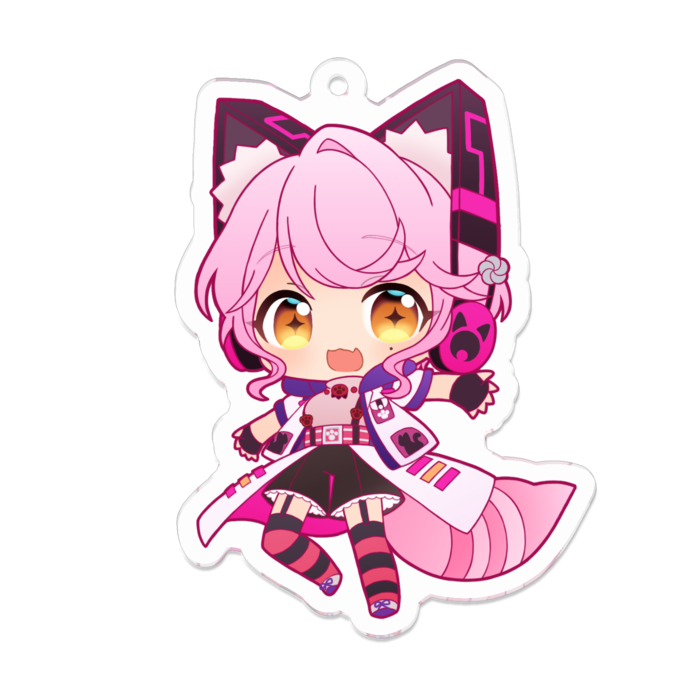 アクリルキーホルダー - 70 x 70 (mm)