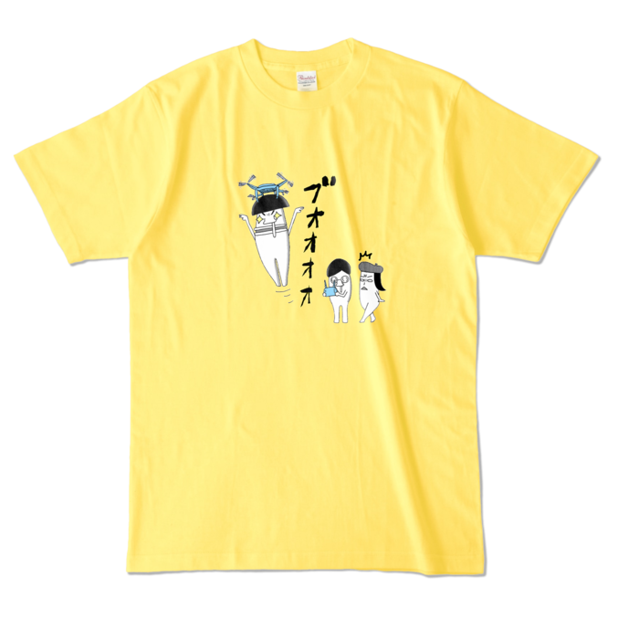 カラーTシャツ - L - イエロー (濃色)