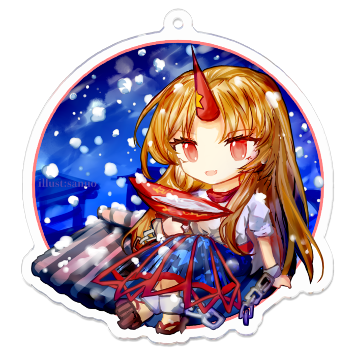 アクリルキーホルダー - 70 x 70 (mm)