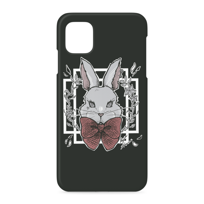 黒🐰iPhoneケース - iPhone 11