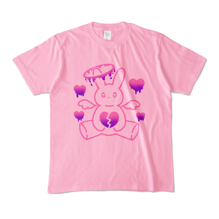 カラーTシャツ - M - ピーチ (淡色)