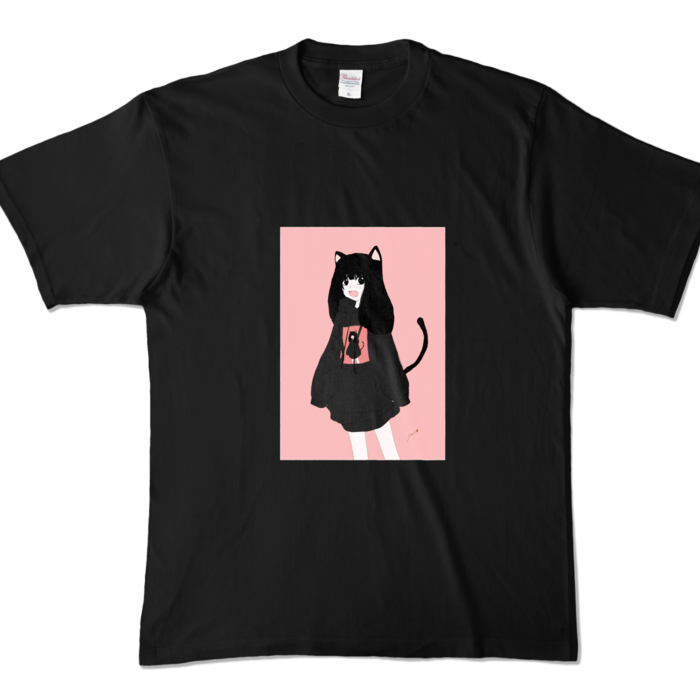 カラーTシャツ - XL - ブラック (濃色)