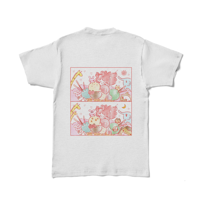 カラーTシャツ - L - アッシュ (淡色)