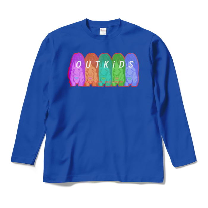 ロングスリーブTシャツ - M - ロイヤルブルー