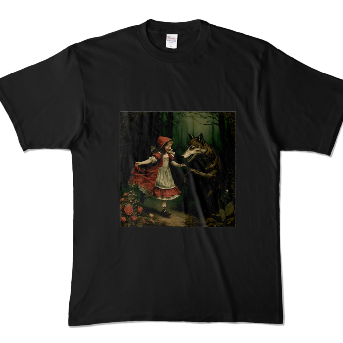 カラーTシャツ - XL - ブラック (濃色)