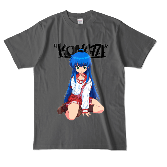 カラーTシャツ - L - チャコール (濃色)