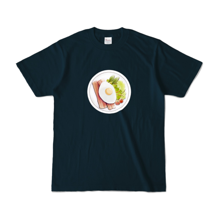 カラーTシャツ 紺色 S