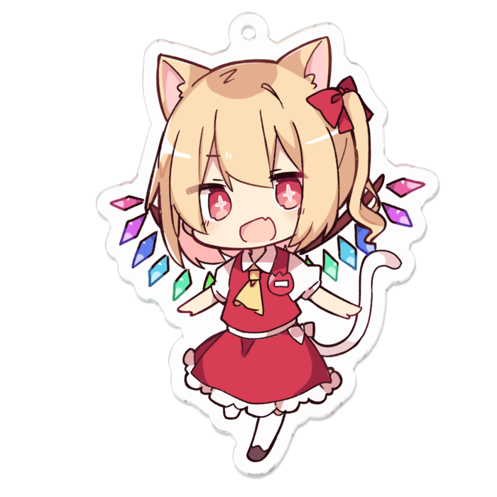 アクリルキーホルダー - 70 x 70 (mm)
