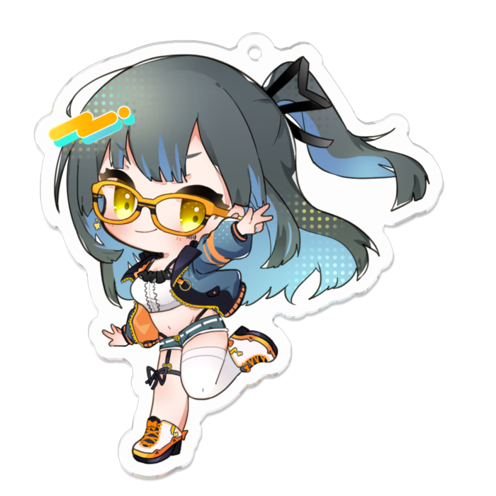 アクリルキーホルダー - 70 x 70 (mm)